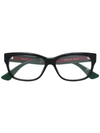 GUCCI RECTANGULAR FRAME GLASSES