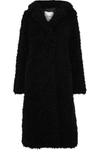 AINEA WOMAN FAUX FUR COAT BLACK,US 4146401444333203