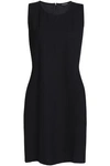 ANN DEMEULEMEESTER WOMAN WOOL-BLEND CREPE DRESS BLACK,GB 3024088873044539