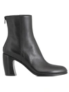 ANN DEMEULEMEESTER LEATHER ANKLE BOOT,10719702