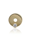 FOUNDRAE 18K YELLOW GOLD AND DIAMOND CHARM DISC