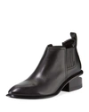 Alexander Wang Kori Cutout Leather Chelsea Boots In Black