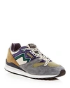 KARHU Men's Synchron Color-Block Lace-Up Sneakers,F802635
