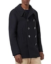 BURBERRY CLAYTHORPE DOUBLE-BREASTED PEACOAT,8003345