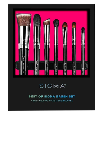 Sigma Beauty Best Of Sigma Brush Set In Beauty: Na. In N,a