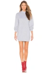 ABOUT US ABOUT US STEPH SWEATER DRESS IN GRAY.,ABOR-WD144