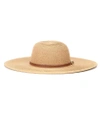 Melissa Odabash Jemima Wide-brim Floppy Beach Hat In Beige