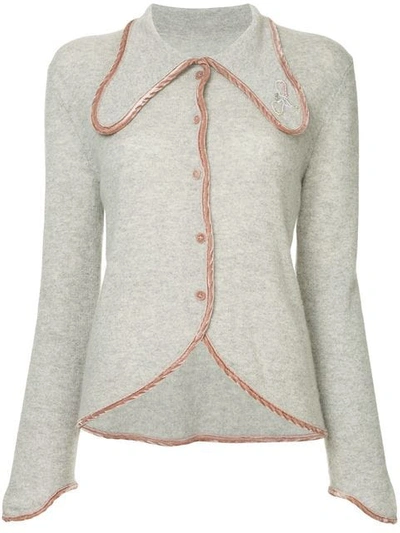 Onefifteen Perfectly Fitted Cardigan In Grey