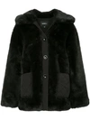 GOEN J OVERSIZED FAUX-FUR JACKET