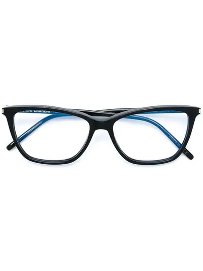 Saint Laurent Eyewear Classic Sl 259 Eyeglasses - 黑色 In 001 Black