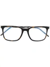 Saint Laurent Classic Sl 263 Eyeglasses In Brown