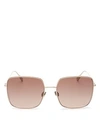 DIOR WOMEN'S STELLAIRE OVERSIZED SQUARE SUNGLASSES, 59MM,STELL1S