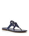 TORY BURCH MILLER PATENT LEATHER SANDALS,51394