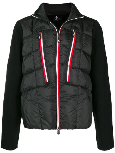 Moncler Grenoble Front Padded Jacket - Black