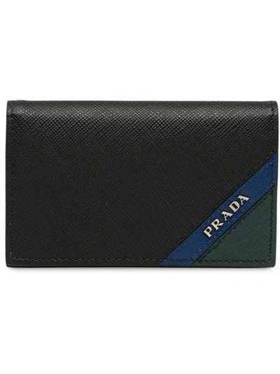 Prada Logo Cardholder - 黑色 In Black
