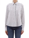OFF-WHITE SHIRT WITH STRIPES,10714345