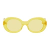 AMBUSH AMBUSH YELLOW KURT SUNGLASSES