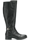 TOMMY HILFIGER MID-CALF BUCKLE BOOTS