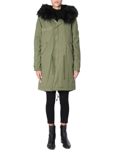 Mr & Mrs Italy Army Parka In Military Green