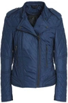 BELSTAFF WOMAN QUILTED SHELL JACKET BLUE,GB 3616377385205348