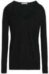 AUTUMN CASHMERE WOMAN CUTOUT CASHMERE SWEATER BLACK,GB 2243576767668829