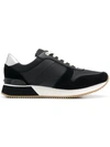 TOMMY HILFIGER TOMMY HILFIGER RUNNING LOW-TOP SNEAKERS - 黑色