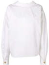 A.W.A.K.E. A.W.A.K.E. BACK-TO-FRONT SHIRT - WHITE