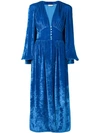 ATTICO VELVET dressing gown DRESS