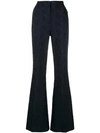 PINKO BELL BOTTOM HIGH WAIST TROUSERS