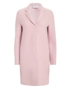 HARRIS WHARF Blush Cocoon Coat,A1301MLK-BLUSH