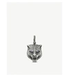 GUCCI FELINE HEAD STERLING SILVER CHARM