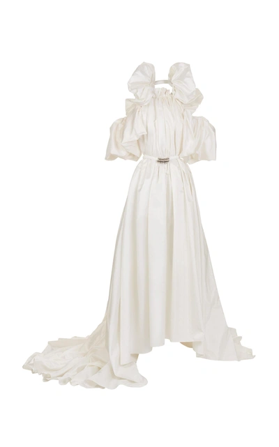 Maticevski Creamy White Evening Dress