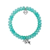 MEME LONDON WHEN PIGS FLY - MINT TURQUOISE WITH WHITE GOLD