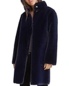 VELVET BY GRAHAM & SPENCER VELVET BY GRAHAM & SPENCER MINA REVERSIBLE FAUX SHEARLING COAT,MINA03