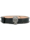 PHILIPP PLEIN EMBELLISHED SKUL BELT