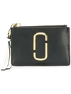 Marc Jacobs Snapshot Top Zip Wallet In Black