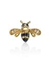 SYDNEY EVAN 14K GOLD DIAMOND & SAPPHIRE BEE STUD EARRING (SINGLE),PROD215770040