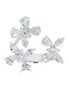 ZYDO 18K LUMINAL DIAMOND BUTTERFLY OPEN RING, 2.65TCW,PROD215800103