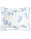 Matouk King Charlotte Sham In Azure