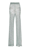 MISSONI STRAIGHT-LEG OPEN-KNIT trousers,MDI00103BK004C