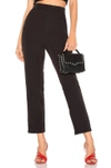 LOVERS & FRIENDS LOVERS + FRIENDS TEMPO SKINNY PANT IN BLACK.,LOVF-WP187