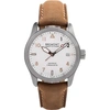 BREMONT WOMENS BROWN SOLO-37 ROSE-GOLD, STAINLESS STEEL AND LEATHER-STRAP AUTOMATIC WATCH,757-10001-SOLO37SIRG