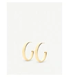 Monica Vinader Fiji Large 18ct Gold Vermeil Hoop Earrings
