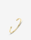 MONICA VINADER MONICA VINADER WOMEN'S FIJI CUFF 18CT GOLD VERMEIL BRACELET,92498556