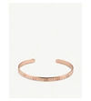 GUCCI WOMENS GOLD ICON 18CT ROSE GOLD BRACELET,757-10001-YBA434524002017