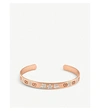 GUCCI ICON BLOSSOM 18CT ROSE GOLD BRACELET,73966944