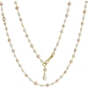 ANNOUSHKA SEED PEARL AND 18CT YELLOW-GOLD CHAIN NECKLACE,54241442