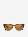 Ray Ban Ray-ban Mens Green Rb2132 New Wayfarer Tortoiseshell Sunglasses In Tortoise
