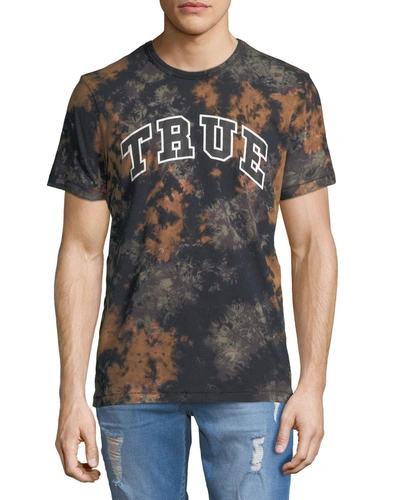 True Religion Men's Logo-graphic Tie-dye T-shirt In Multi