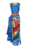 MARNI Sleeveless Printed Silk Midi Dress,ABMA0322CQTSF14